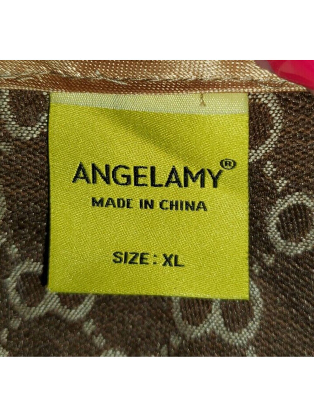 ANGELAMY FASHION DOG PET TAN LOGO SKIRT & BIKINI TOP SET SIZE: XL - Picture 3 of 4